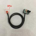 2 Pcs Treadmill Speed Sensor Cable Light Sensor Tachometer Magnetic Induction Speed Sensor, 3 Pin & ​2 Pin. 