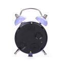 Mini Round Metal Alarm Clock Desk Stand Clock for Home Room Kitchen Office. 