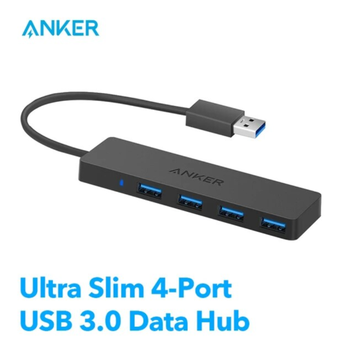 Anker%204-Port%20Ultra%20Slim%20USB3.0%20Data%20Hub%2020cm%20-Black%20-%20Image%202