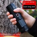 🔦 uper Powerful LED Torch Light – 10000mAh Rechargeable | Ultra Bright Zoomable Flashlight | Built-in Power Bank + Waterproof + USB Charging | Outdoor & Emergency Use. 