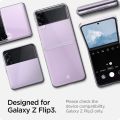 Ultra-thin Hard PC Clear Shockproof Case /Folding Hard PC Phone Case/ Full Body Protection Matte Cell Phone Cover For Samsung Galaxy Z Flip 3. 