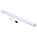 Whiteboard Sticker, 17.7" X 39.4" Self-adhesive Dry Erase Paper Decal With A Black Pen For Home/Office/School/Kids Drawing. 