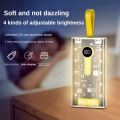 20000 mah Power Bank 22.5W Fast Charging PD Transparent Power bank with Night Light By Zonify.
