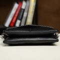 Casual Crossbody Bag Female Shoulder Messenger Bags Black PU Leather 2022 Trend Women Stone Print Chain Envelope Clutch Purses. 