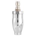 Stainless Steel Rotating Spray Nozzle with 1/4 Inch Quick-Connect. 