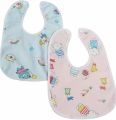 Baby Bib Fashionable Cotton Bibs For Baby - 1 Pcs (Colour As Per Stock). 