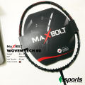 Malaysia Imported MAXBOLT WOVEN TECH 60 Unstrung Badminton Smash Racket Bat. 