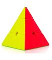 High Speed Sticker less Triangle Pyraminx Puzzle Cube. 