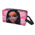 Bratz Rock Angelz Doll Makeup Bag for Women Travel Cosmetic Organizer Kawaii Anime Cartoon Storage Toiletry Bags. 