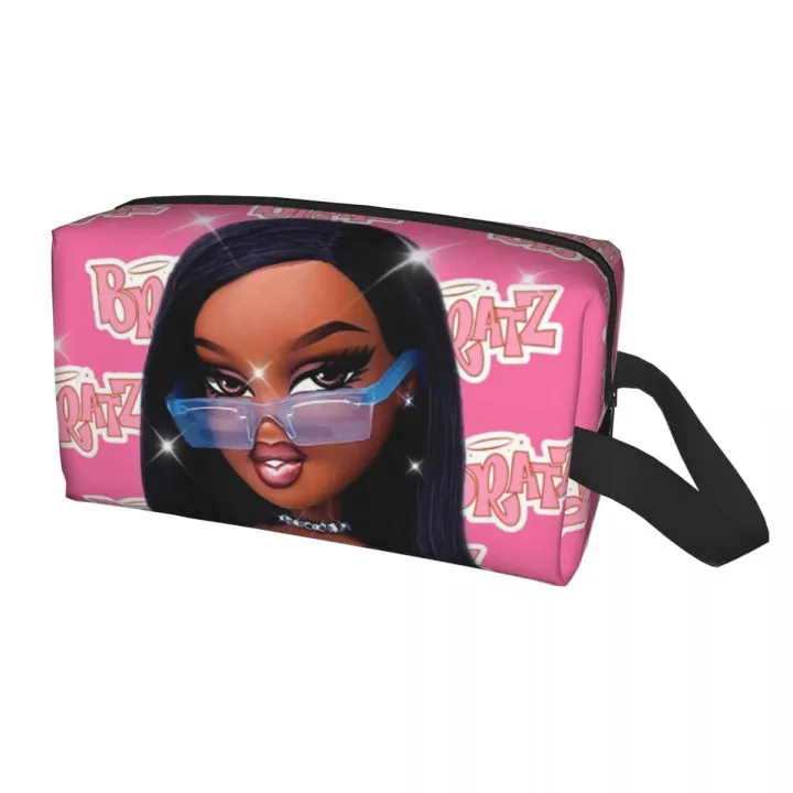 Bratz%20Rock%20Angelz%20Doll%20Makeup%20Bag%20for%20Women%20Travel%20Cosmetic%20Organizer%20Kawaii%20Anime%20Cartoon%20Storage%20Toiletry%20Bags%20-%20Image%202