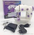 মিনি সেলাই মেশিন/মিনি সেলাই মেশিন 5 ইন 1-দ্বৈত গতি পোর্টেবল মিনি বৈদ্যুতিক প্যাডেল ডাবল থ্রেড রিওয়াইন্ড সুইং মেশিন. 