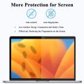 Screen Protector for MacBook All Models Air 13 M1 M2 Pro 13 14 15 16 Touch Bar Max Cover HD Film Soft Guard Accessories.