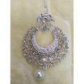 For Stone Setting Womans Fashionable Tikli - Silver.