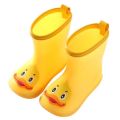 Rain Boots Kids Boy Cute Duck Waterproof Light and Handy Water Toddler Shoes for Girls Children Yellow Rain Boots for Rainy Day. 
