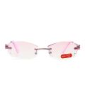 Ahora Rimless Riamond Cutting Reading Glasses Women Anti Blue Light Computer Eyeglasses Female With Diopter +1.0 1.5 2.0 2.5 3.5.