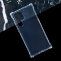 Samsung Galaxy S22 Ultra 5G Premium Silicone Case Crystal Clear Soft TPU Ultra-Thin Transparent Flexible Protective Mobile Phone Back Cover - Phone Back Cover. 