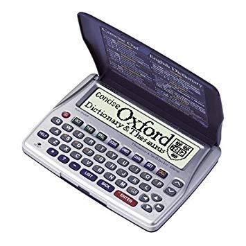 Oxford Dictionary and Thesaurus/Spellcheck ER6100 - Blue and Gray