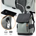 Xiaomi Original Commuter Business Backpack Laptop PU Leather Backpacks Fashion Men Women Netbook Bag Waterproof Suitcase Bags. 