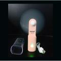 Mini Pocket Fan_With Troch Light Rechargeable Powerful Fan Foldable wing with Torch and Flashlight. 