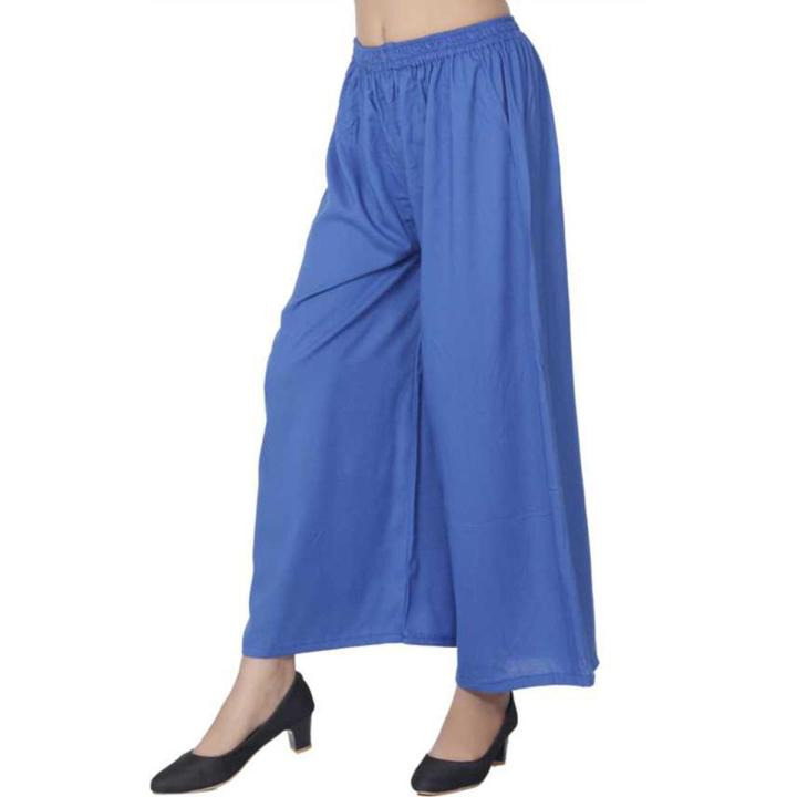 Women Stylish Linen Palazzo For Woman