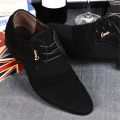 【2023NEW】2020 Loafers Men Shoes Wedding Oxfords Formal Mens Dress Shoes Schuhe Herren Sapato Masculino Social New italian style men. 