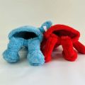 35cm Large Lovely Cartoon Elmo CookieMonster Oscar Sesame Street Soft Plush Toy Hand Puppet Doll For Children Kids Gifts. 
