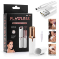 Rechargeable Flawless Painless Facial Hair Remover Machine For Women Girls Smooth Skin Painless Hair Eraser.