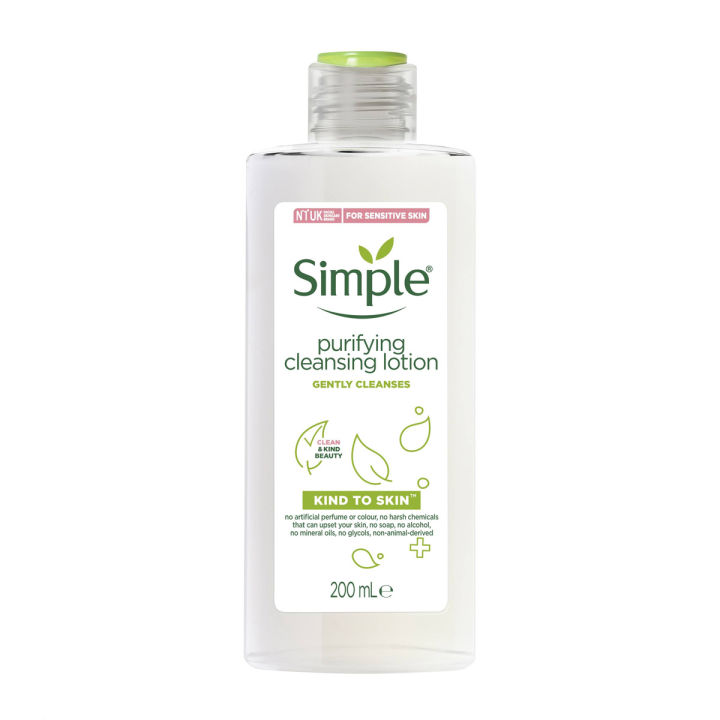 Simple Kind To Skin Purifying Cleansing Lotion (200ml)