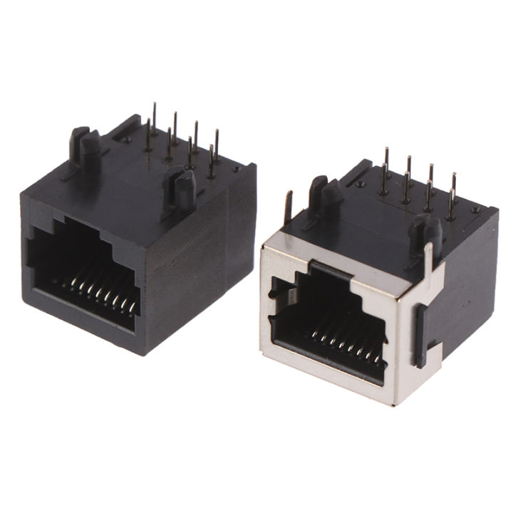 10PCS%20RJ45%20Metal%208%20Pin%20Female%20PCB%20Right%20Angle%20Board%20Jack%20Connector%208P8C%20Jessica%20-%20Image%203