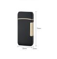 2 Jets Torch Lighter Metal Flint Windproof Gas Double Fleet Booten Cigarette Lighter GL036. 