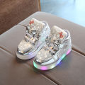 【Free-delivery】 Kids Shoes LED Shoes Boys Girls Shoes Star Luminous Colorful Light Shoes Casual Shoes for Kids.