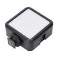 Ulanzi 6W Mini LED Video Light Dimmable Photography Lamp with Cold Shoe Mount for Canon Nikon Sony DSLR Camera Vlog Fill Light. 