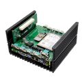 Fanless Industrial Computer, 6/7/8th Gen. Core i3/i5/i7 U Processor, 6*COM, 8*USB, 2*GLAN, 2*PCI Slot, 8GB RAM, 256GB SSD. 