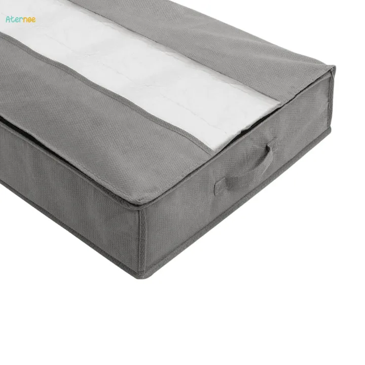 Foldable%20Underbed%20Bags,%20Clothes%20Comforters%20Storage%20Bag%20Breathable%20Zippered%20Organizer%20for%20Bedroom%20with%20Clear%20Window%20and%20Handles%20-%20Image%204