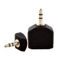 3.5mm 1 to 2 mobile phone music earphone headphone headset audio speakers jack hole splitter plug adapter connector converter 3.5mm. 