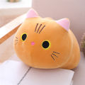 Hittime Cute Cat Plush Toys Cartoon Soft Stuffed Dolls Cute Animal Plush Toys Reading Pillows Cusion Gifts. 