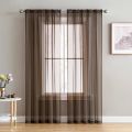 White drapes Sheer yarn tulle Orange Curtains room divider green curtains room decor children wedding ceiling drapes WP184B. 