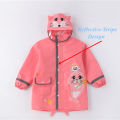 Kids Raincoat Fashion Cartoon Pattern Design Children Rainsuit For Baby Boys Girls 90-145CM Rainwear Waterproof Rain Coat LC121. 