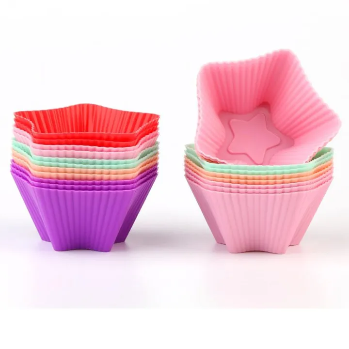 New%206%20pcs%20Silicone%20Cake%20Cupcake%20Cup%20Cake%20Tool%20Bakeware%20Baking%20Silicone%20Mold%20Cupcake%20and%20Muffin%20Cupcake%20for%20DIY%20by%20Random%20Color%20-%20Image%204