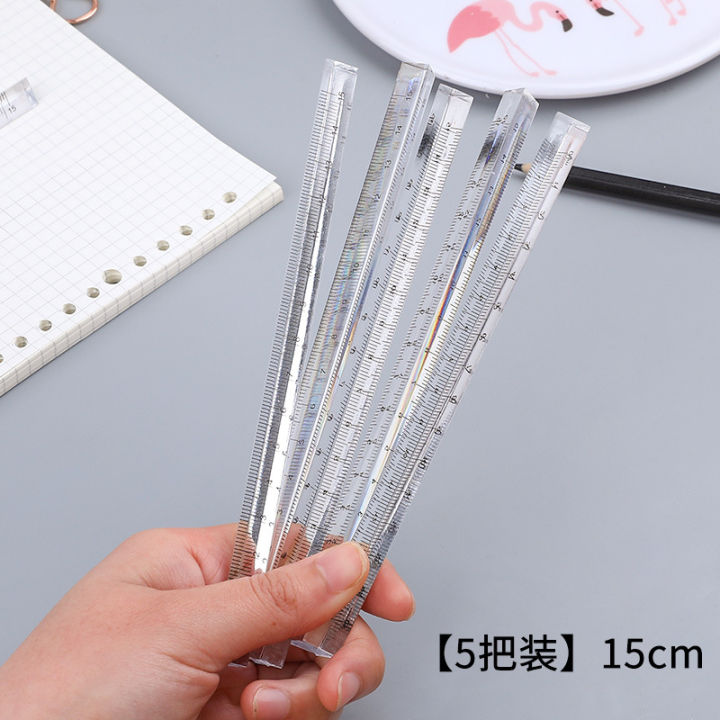 Transparent%20Plastic%20Triangle%20Ruler%20Student%20Stationery%2015cm%20Ruler%20Simple%20Style%20Three-Dimensional%20Mitsubishi%20Ruler%20a%20Scale%20-%20Image%207
