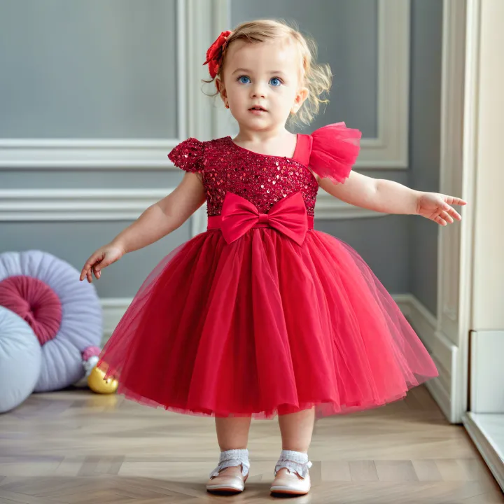 %E3%80%90Exclusive%20Limited%20Edition%E3%80%91%20Toddler%20Girls%20Party%20Dress%20Sequins%20Princess%20Evening%20Mesh%20Gown%20Girls%20Fly%20Sleeves%201-5Years%20Birthday%20Weddings%20Baby%20Girls%20Dress%20-%20Image%206