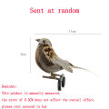 Demon Slayer Agatsuma Zenitsu Cosplay Headwear Hair Clip Artificial Birds Foam Animal Simulation Feather Birds Costume Prop. 