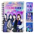 BLACKPINK Kpop Spiral Bounded Rulled Notebook Diary A5 Size (Multicolor). 