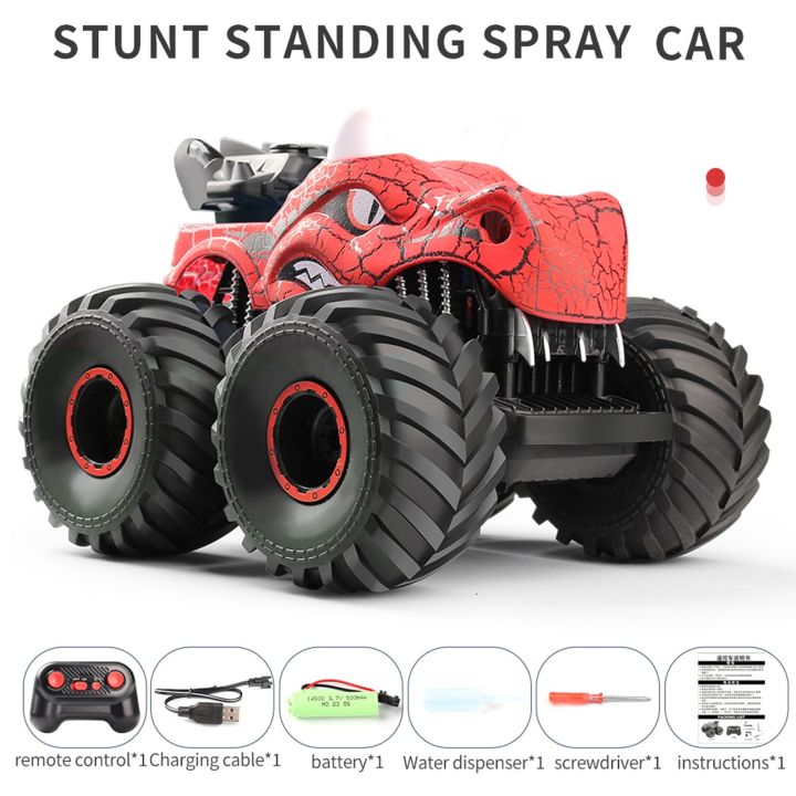 1:16%202.4Ghz%204WD%20Spray%20Remote%20Control%20Off-Road%20Stunt%20Car%20with%20Lights%20Sound%20Rechargeable%20Electric%20Toy%20Car%20-%20Image%202