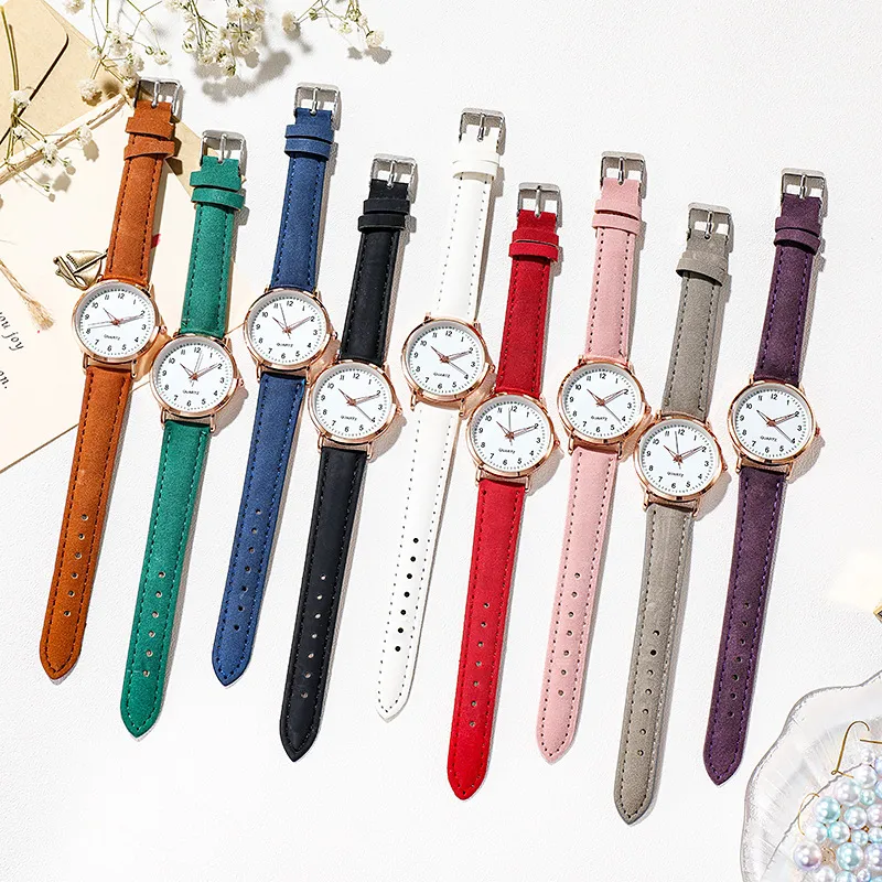 Women Luminous Watch Fashion Casual Leather Belt Watches Simple Ladies Small Dial Quartz Clock Dress Wristwatches Reloj Mujer Daraz .bd