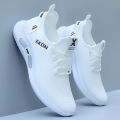 Spring White Casual Shoes Breathable Non-slip Walking Sneakers Men Shoes Outdoor 2023 Comfortable Fashion Lace Up Running Shoes KEEMEEUYZO.