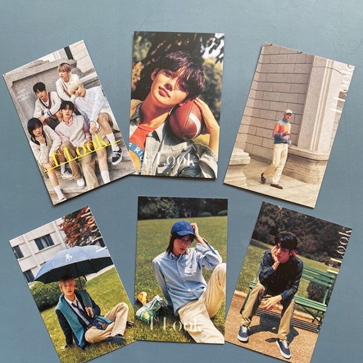 KPOP%20TXT%20Album%20IST%20LOOK%20Cards%20LOMO%20Cards%20Photo%20Cards%20High%20Quality%20Cards%20Posters%20Postcards%20Cosplay%20Gift%20Fan%20Collection%20-%20Image%207
