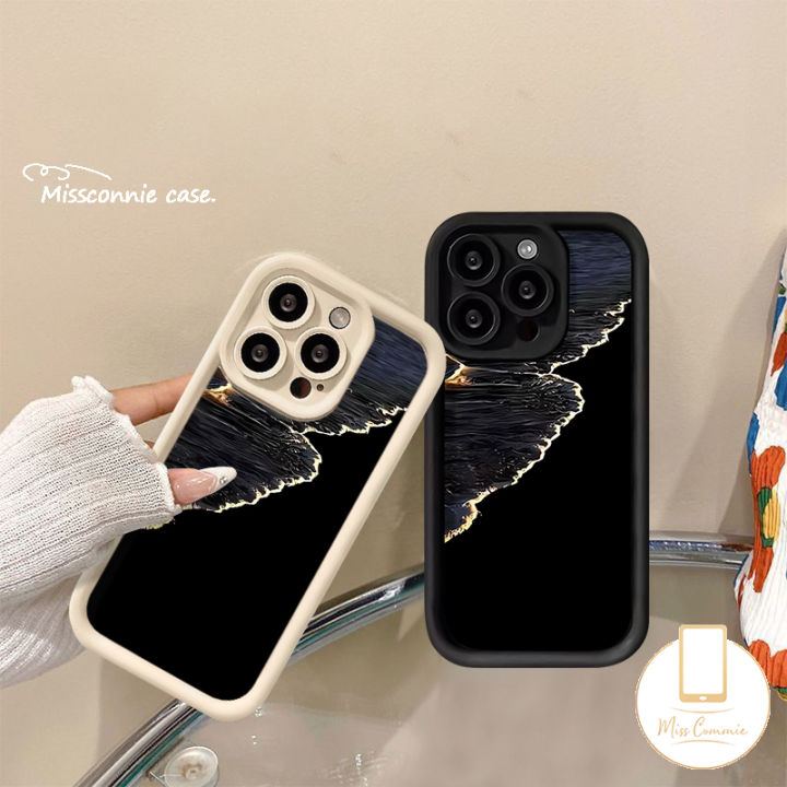 Golden%20Wave%20Black%20White%20Couple%20Phone%20Cover%20Compatible%20for%20IPhone%208%207Plus%20XR%2012%2014%2011%2013%2015%20Pro%20Max%208%206%207%2015%206S%20Plus%20X%20XS%20Max%20SE%202020%20Angel%20Eyes%20Soft%20Case%20-%20Image%207