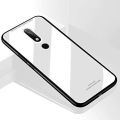 Nokia 6.1 plus Glass Case Phone Back Cover. 