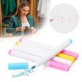 Sewing Accessories Water-soluble Refill Fabric Marker Pen Quilting Sewing Tools Automatic Disappearing Pen DIY Needlework Cross Stitch Water Erasable Pen. 